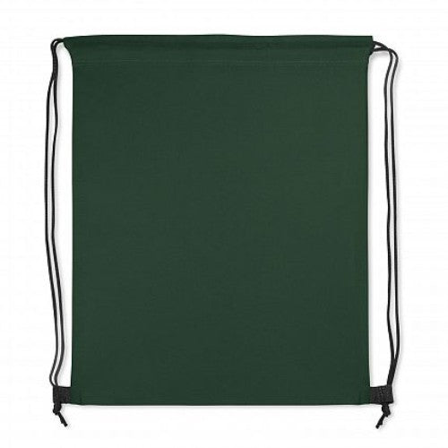 Tampa Drawstring Backpack - Set of 30 (Dark Green)