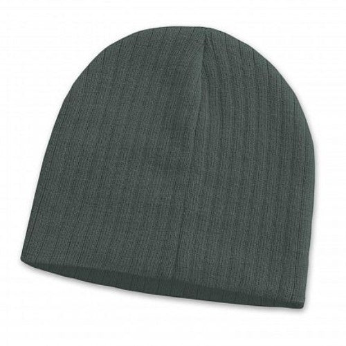 Nebraska Cable Knit Beanie - Set of 10 (Dark Grey)