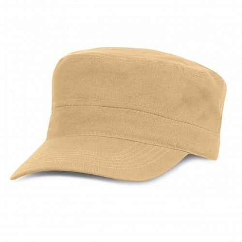 Scout Military Style Cap - Set of 6 (Beige)