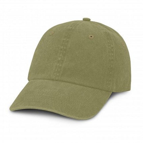 Stone Washed Premium Cap - Set of 6 (Khaki)