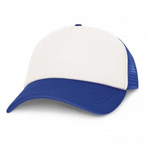 Cruise Premium Mesh Cap - Set of 6 (White / Royal Blue)