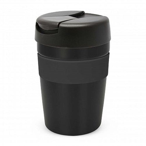 Java Vacuum Cup with Band - 340ml (Black / Black)