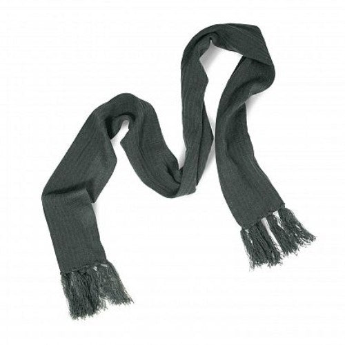 Nebraska Cable Knit Scarf (Grey)