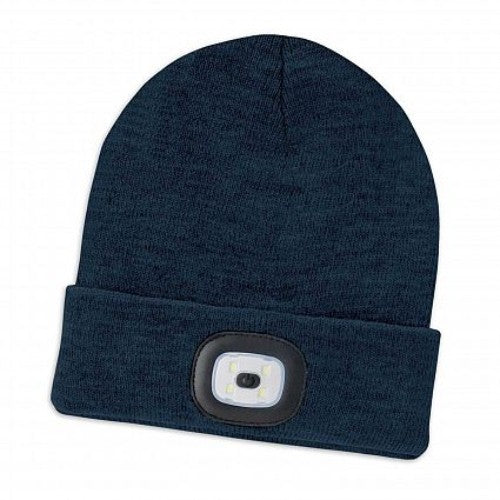 Headlamp Beanie (Navy)