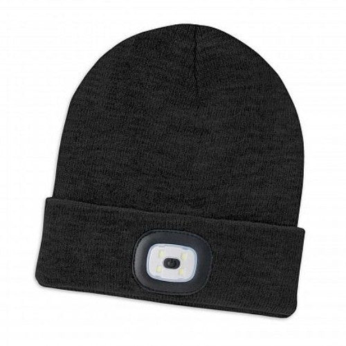 Headlamp Beanie (Black)