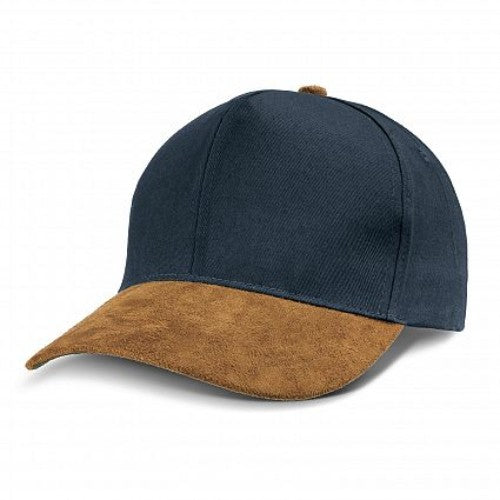 Outback Suede Peak Cap - Set of 6 (Navy)