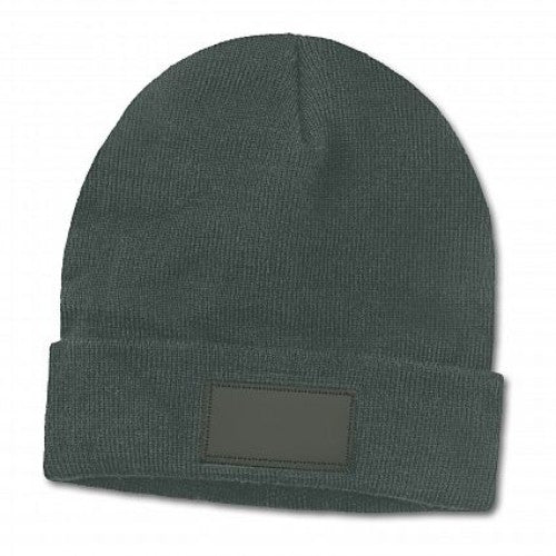 Everest Beanie with Patch - Set of 6 (Dark Grey)