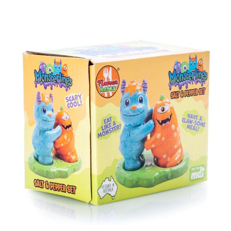 Salt & Pepper Set - Flavour Mates Monsterlings (11.6cm)