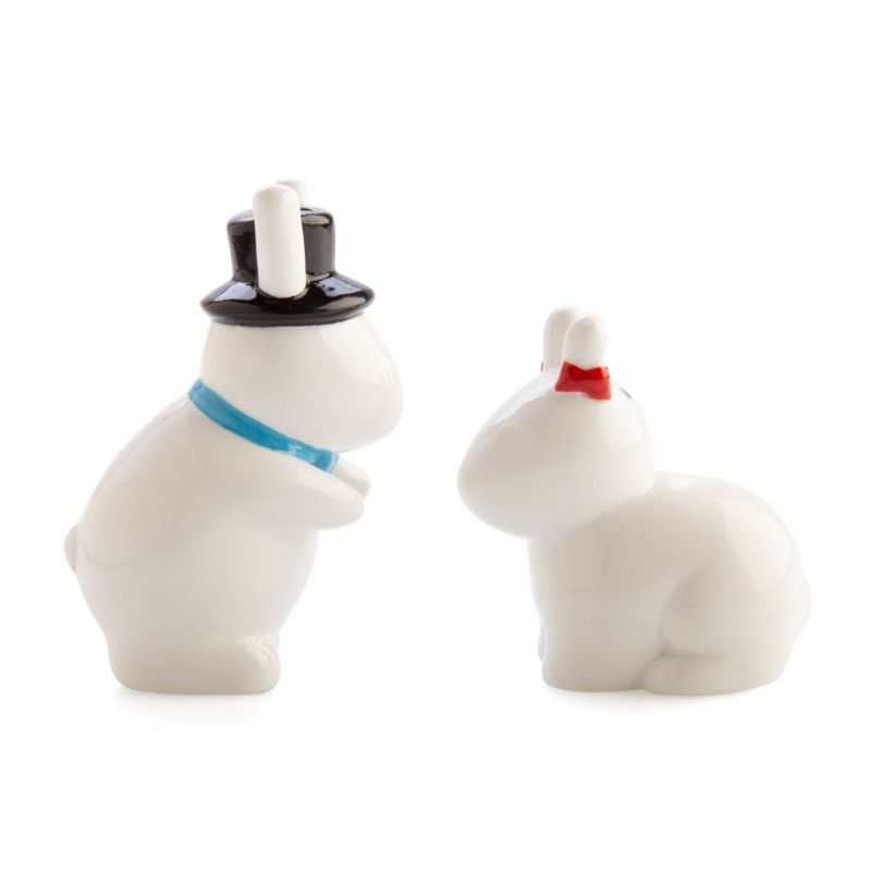 Salt & Pepper Set - Flavour Mates Rude Bunnies (9cm)