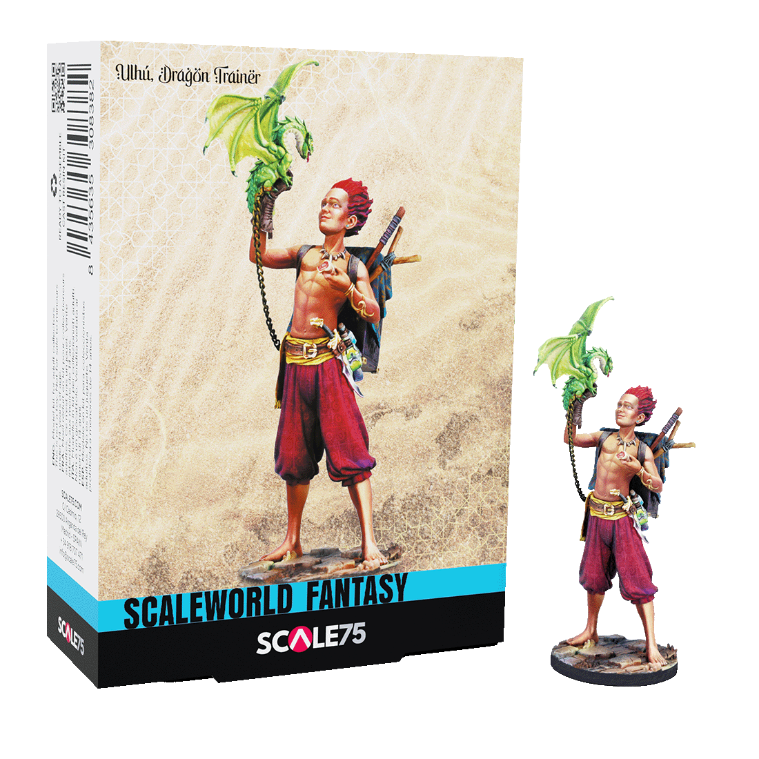 Scale 75 - Figures - Scale World Fantasy - Ulhú; Dragon Trainer 75mm