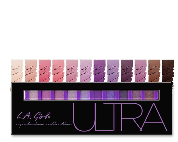 Beauty Brick Eyeshadow - Ultra features four versatile palettes with 12 highly pigmented shades for stunning eye looks.