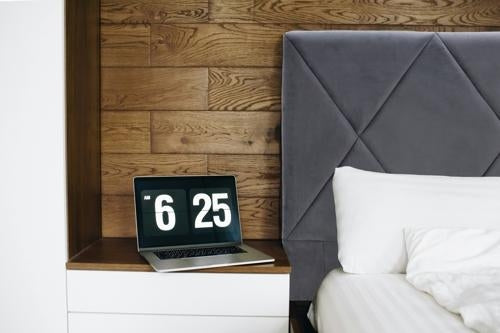Metro Diamond Stitched Double / Queen Headboard Velvet Charcoal