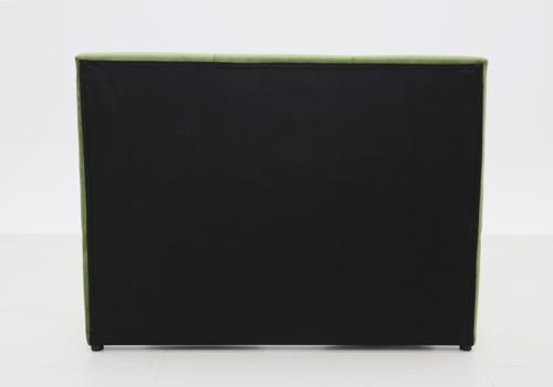 Metro Diamond Stitched Double / Queen Headboard Velvet Olive