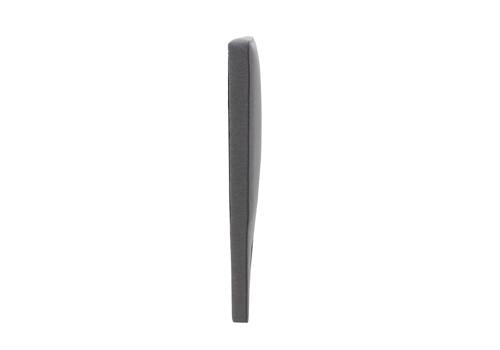 Vogue with Piped Edge Double / Queen Headboard Fabric Charcoal