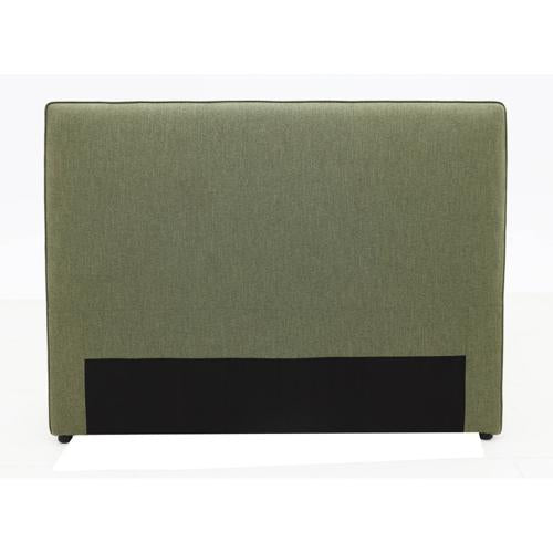 Vogue with Piped Edge Double / Queen Headboard Fabric Olive