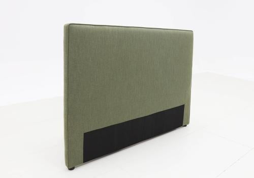 Vogue with Piped Edge Double / Queen Headboard Fabric Olive