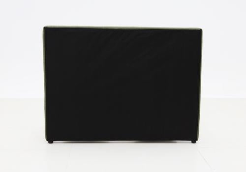 Vogue with Piped Edge Double / Queen Headboard Fabric Olive