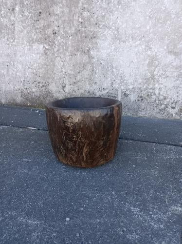 Antique Wooden Spice Bowl