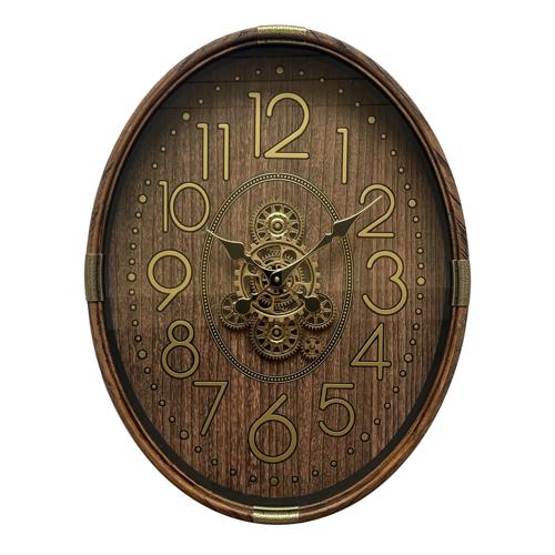 Oval Gear Clock 500x645x95mm