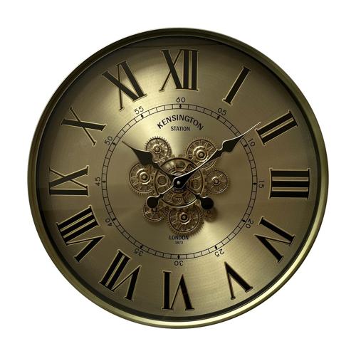 Round Gear Clock 600x600x80mm
