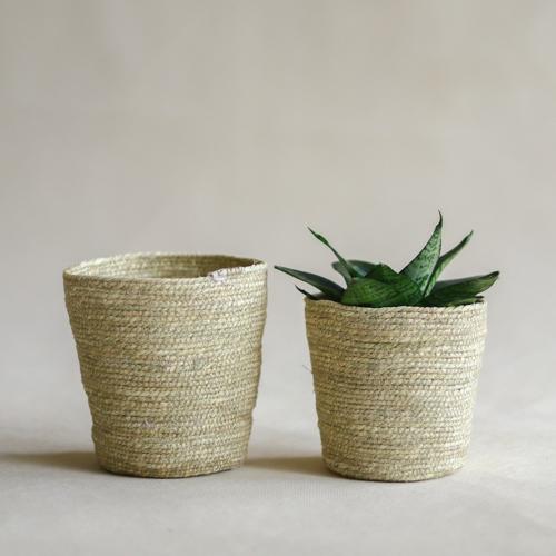 Akiiko Sabai Grass Mora Pot Cover - Small