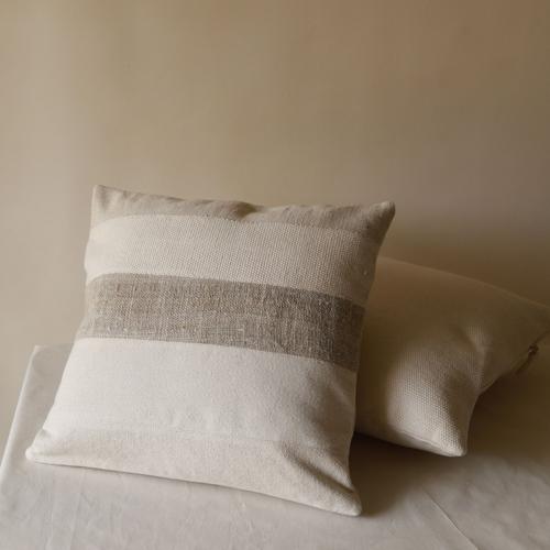 Akiiko Stripe Patch Cushion Cover 550x550mm