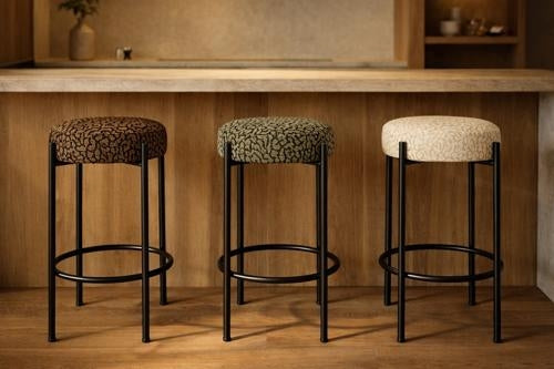 Crown Barstool Olive / Black