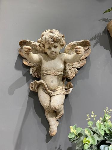Vintage Cupid Antique Marble