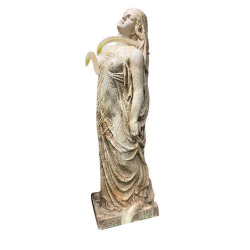 Vintage Lady of the Lake Antique Marble