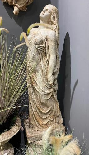 Vintage Lady of the Lake Antique Marble