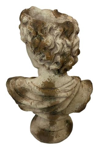David Bust Indoor/Outdoor Antique Marble Composite