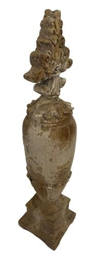 Finial Indoor/Outdoor Antique Marble Composite