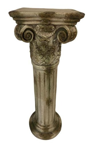Plinth Indoor/Outdoor Antique Marble Composite