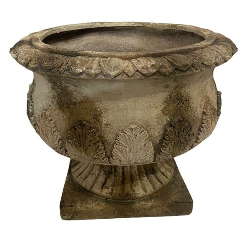 Urn Indoor/Outdoor Antique Marble Composite 450x450x380mm