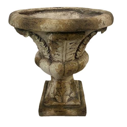 Urn Indoor/Outdoor Antique Marble Composite 400x400x490mm