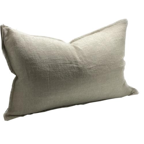 Linen Cushion Cover Natural Chambray 400x600mm