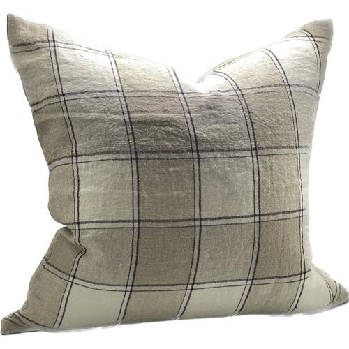 Linen Cushion Cover Natural 550x550mm SC9064