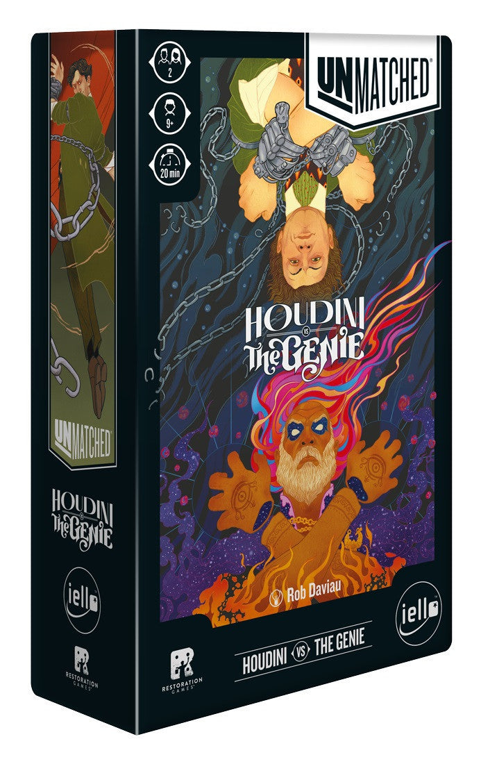 Unmatched: Houdini Vs. the Genie Card Game