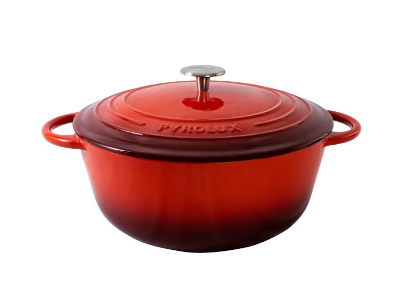 Casserole/French Oven - Pyrolux Pyrochef Red (28cm / 6L)