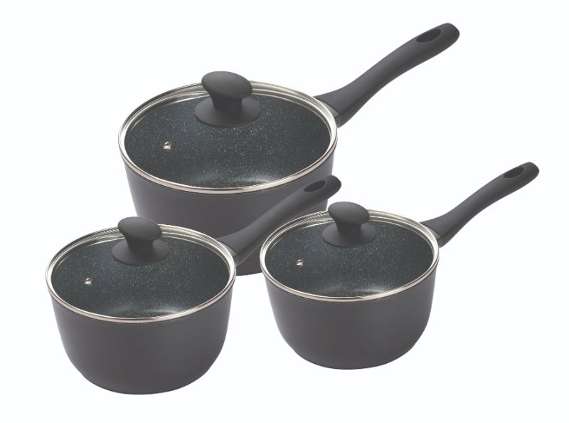 Saucepan Set - Pyrolux Pyrostone 16cm 18cm & 20cm
(3PCS)