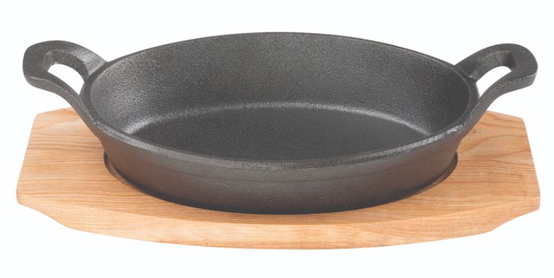 Oval Gratin with Tray - Pyrolux Pyrocast Oval (17cm)