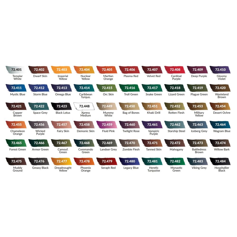 Vallejo - Game Colour - Artist's Selection Case