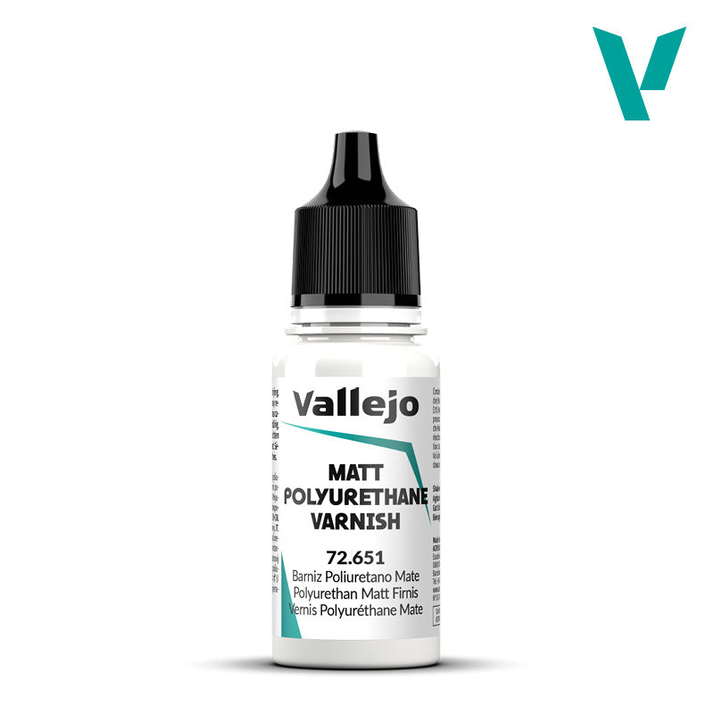 Vallejo - Permanent Matt Polyurethane Varnish Polyurethane Varnish 500ml