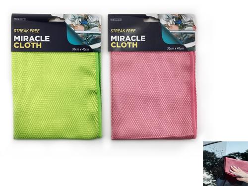 Maxcare Streak Free Miracle Cloth 30x40cm - Pack of 6