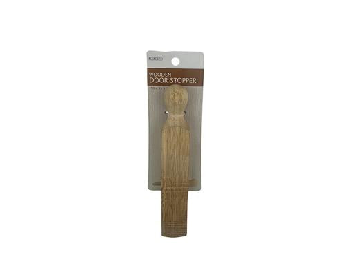 Wooden Door Stopper 150x35x25mm - Pack of 12