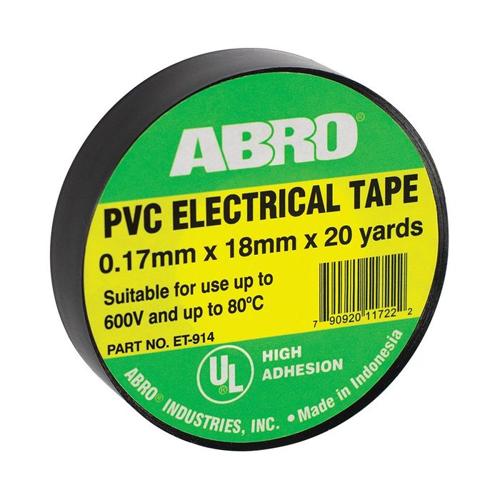 ABRO Electrical Tape 12X18X 20 yds