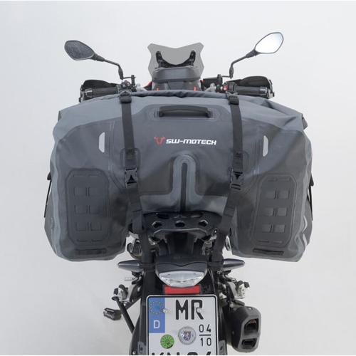 SW-Motech Tail Bag Drybag Grey Black 70L Weatherpoof