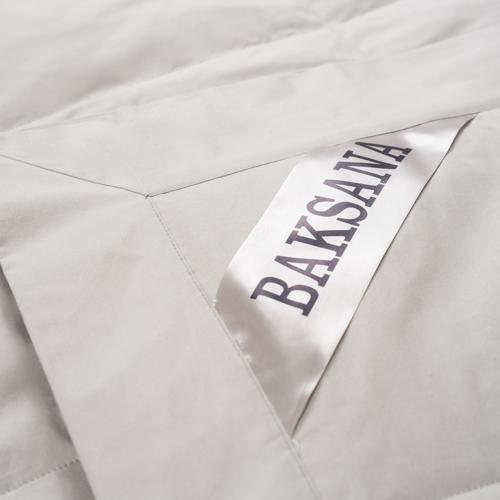 Baksana - Luxury Espresso Coverlet - 30/70 - Linen - Double / Queen