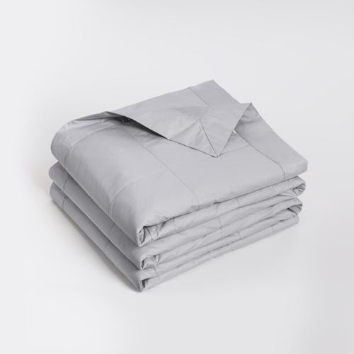 Baksana - Luxury Espresso Coverlet - 30/70 - Silver - Double / Queen