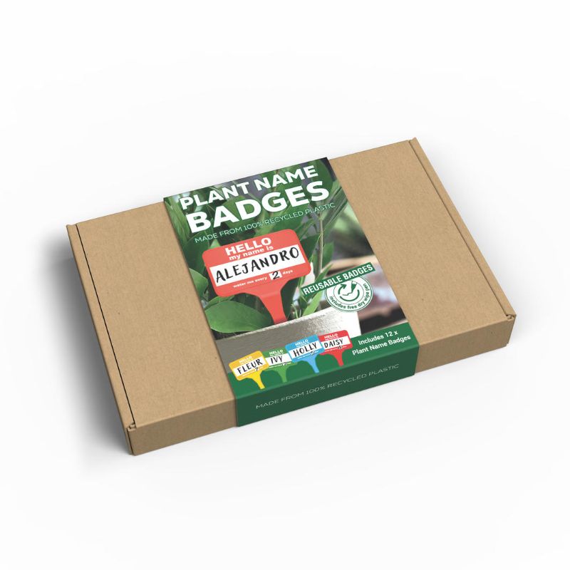 Plant Name Badges - Bubblegum